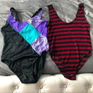 VINTAGE | 2 One piece Swimsuits 🩱